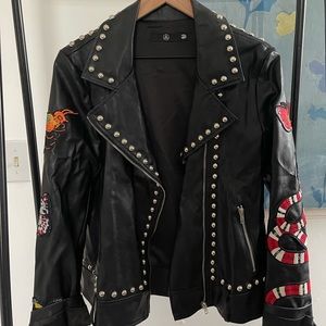 Missguided Faux Leather Jacket